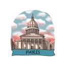 Paris Panthe On Transparent